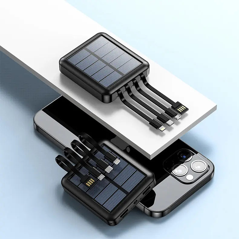 Mini batterie externe portable a charge solaire